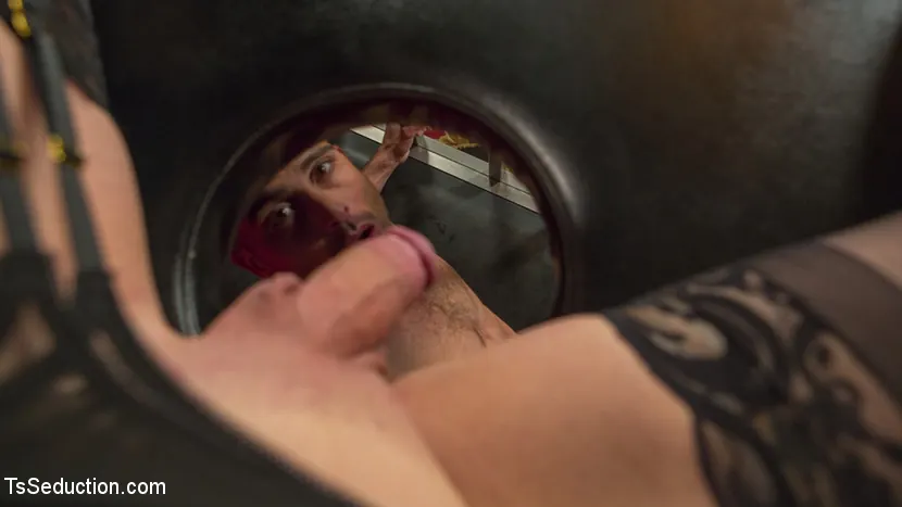 Kink TS 'Makes Lance Hart Work For The Cock' starring Chelsea Marie (Photo 4)