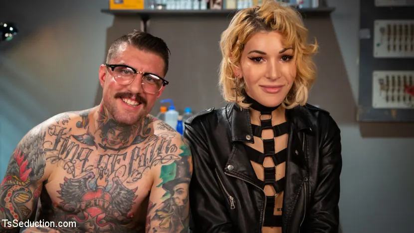 H3ll4SL00tz in 'Submissive A.I. - Sexy Ryder Monroe is Punished by Cynical Scientist' from 'Kink TS' (Photo 17) Kink TS 'Submissive A.I. - Sexy Ryder Monroe is Punished by Cynical Scientist' starring H3ll4SL00tz (Photo 17)