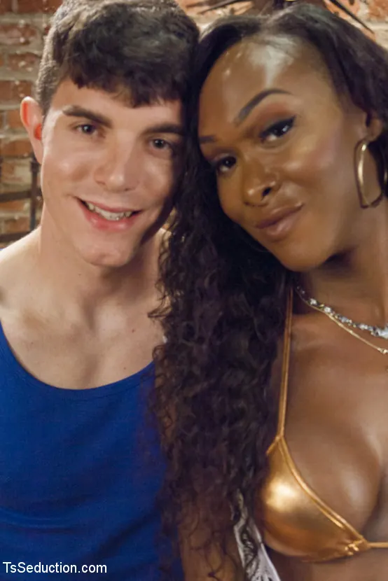 Kink TS 'The Date: His First Time Discovering His GirlFriend has A HUGE COCK' starring Kayla Biggs (Photo 1)