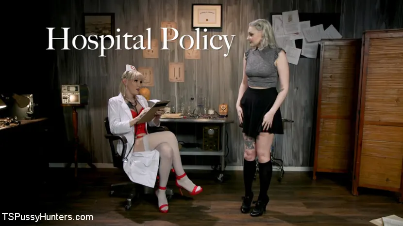 Kink TS 'Hospital Policy: Nurse Lena Gives Arielle a Naughty Check Up' starring Lena Kelly (Photo 1)