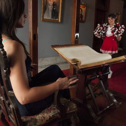 Bianca Dagger in 'Kink TS' The Cheer Squad Girl and The Vampire - Michelle Firestone devours Bianca (Thumbnail 1)
