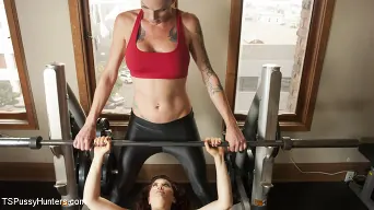 Morgan Bailey in 'Hard Body Trainer seduces fitness Client and Cums in her ass'