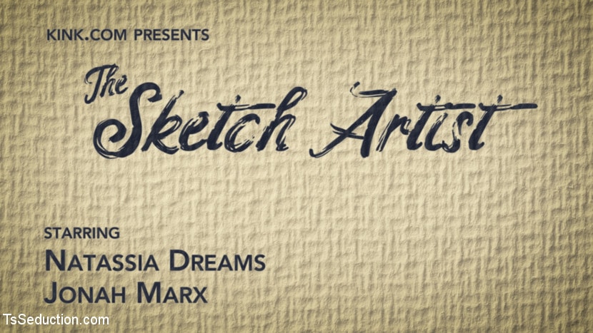 Kink TS 'The Sketch Artist: Model Natassia Dreams Punishes Pathetic Creep' starring Natassia Dreams (Photo 1)