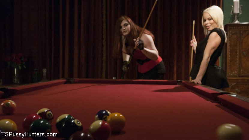 Kink TS 'Strip Pool Game, Winner Gets to Take the Loser' starring Nikki Delano (Photo 8)