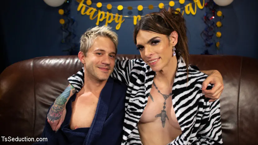 Kink TS 'New Years Bang: Chelsea Marie Frees Butt Slut From Chastity' starring Sherman Maus (Photo 27)