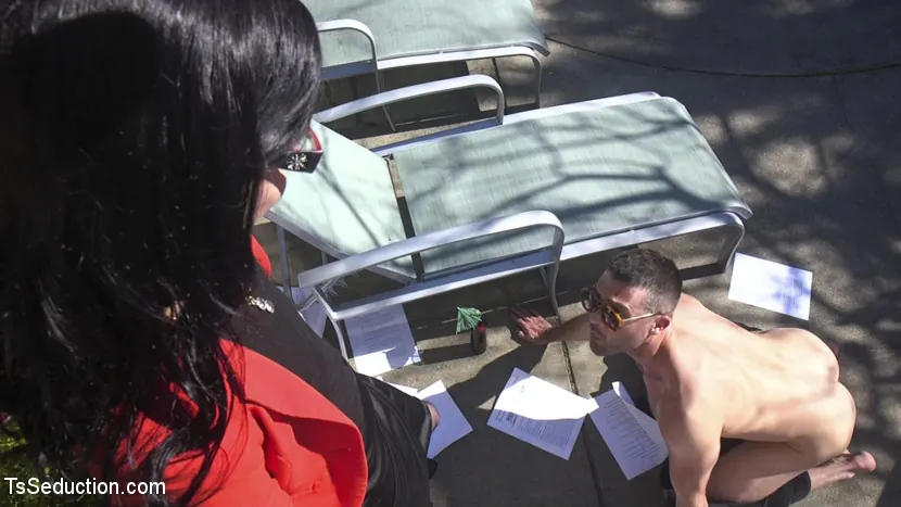 Kink TS 'Repo My Asshole!: Repo Goddess Blackmails Slutty Homeowner' starring Stefani Special (Photo 15)