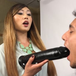 Venus Lux in 'Kink TS' Breaks In The Newbie On Her Solid Cock (Thumbnail 15)